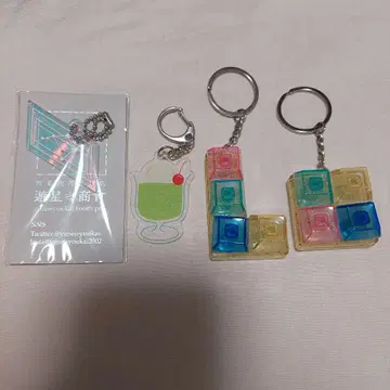 딸깍딸깍 키링 가챠 유성상회 크림 소다 가챠