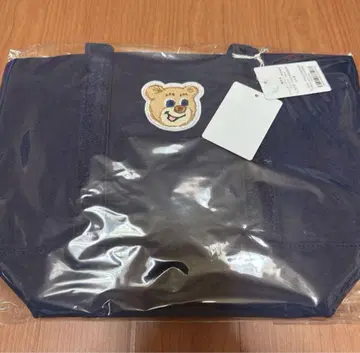 러브라리 바이 페일러 올드 테디 와펜 토트백 네이비