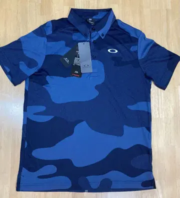 Oakley 네이비 카모플라 폴로셔츠