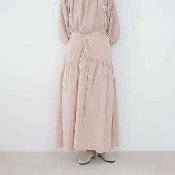 코즈믹 원더 브로드 크로스 랩 개더 스커트 오렌지 제이드 F