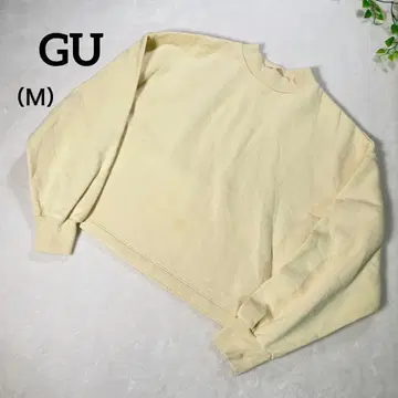 [ GU ] 지유 ( M ) 숏 기장 하이넥 트레이닝복 속기모 루즈핏