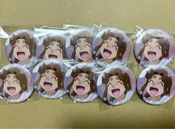 닌타마 란타로 백면상 잠옷 캔뱃지 히라 타키야샤마루 10개
