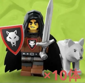 [새상품 미사용] 레고 LEGO 울프 도적단 10체 늑대족 미니 피규어