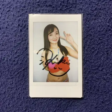 [새상품] 나기사 코이오 친필 사인 폴라로이드 FANZA 특전