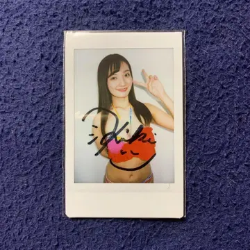 [새상품] 나기사 코이오 친필 사인 폴라로이드 FANZA 특전