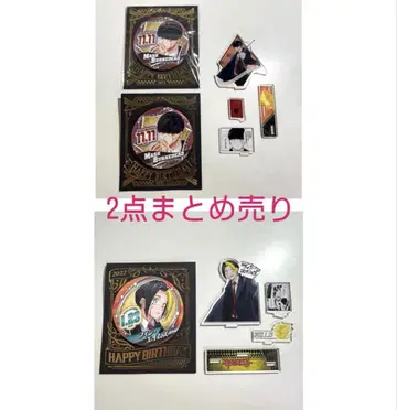 [ 머쉬룸 ] 머쉬 & 핀 에임즈 캔뱃지 아크릴 스탠드 2세트
