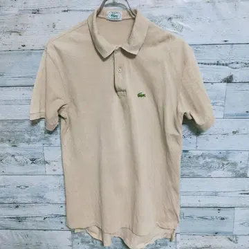 IZOD LACOSTE/아이조 라코스테 피케 셔츠 베이지 사이즈 M
