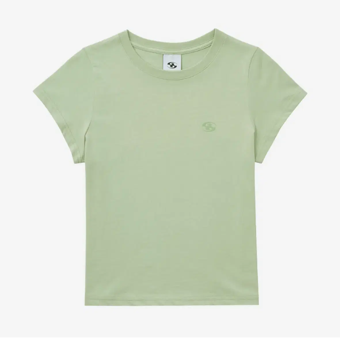 [SAN SAN GEAR] ☆ 25SS GREEN CIRCULAR T-SHIRT / WHITE SAN SAN GEAR 25SS Green Circular T-Shirt - White