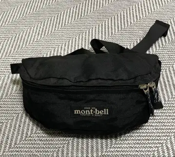 mont-bell 몽벨 바디백 웨스트 파우치 블랙