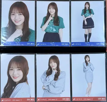 노기자카46 타무라 마유 미야기 라이브T 맨투맨 6종 컴프 브로마이드