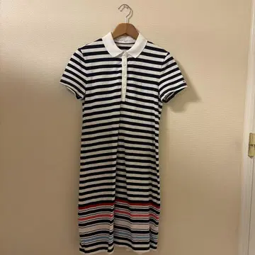 TOMMY HILFIGER 스트라이프 폴로 원피스