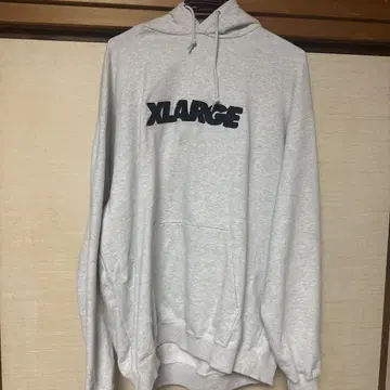 XLARGE 그레이 후드티