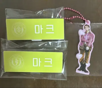 NCT 127 DREAM 마크 SMTOWN 아크릴 키링 네임 배지