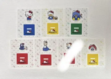 헬로키티 50주년 시크릿 미니 아크릴 스탠드 6종