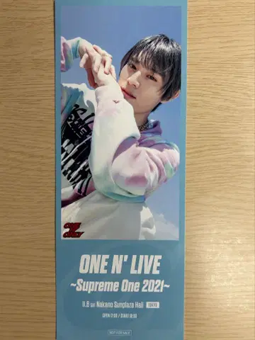 ONE N' ONLY 카미무라 켄신 KENSHIN 티켓 트레이딩 카드