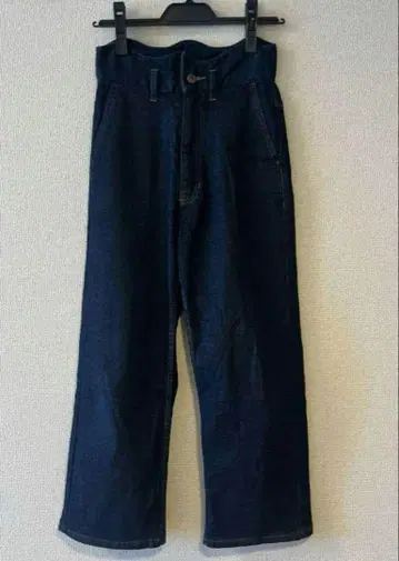 Eaphi 웨이브 디자인 하이웨스트 데님 DENIM 에피 사이즈 2