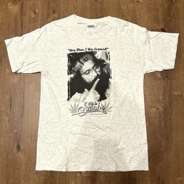 00s 치청 cheech&chong 티셔츠 L 그레이