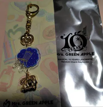 Mrs. GREEN APPLE 팝업 랜덤 참 키링 F