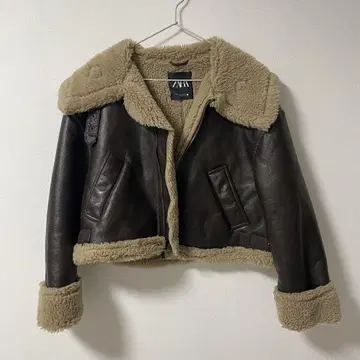 ZARA 무스탕 자켓 S 사이즈