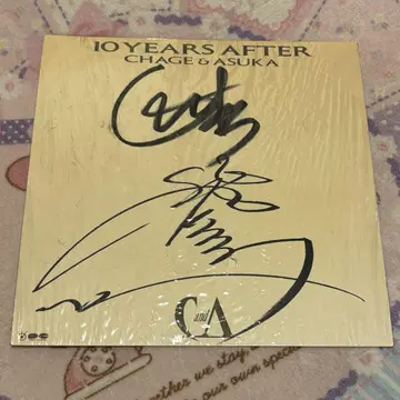 CHAGE&ASUKA 사인 CHAGE&ASKA
