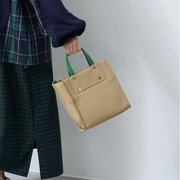 ear PAPILLONNER 스퀘어 토트백 2way S 사이즈