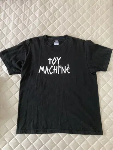 TOY MACHINE 블랙 티셔츠 L 사이즈