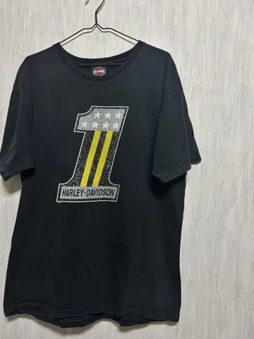 HARLEY-DAVIDSON 블랙 티셔츠