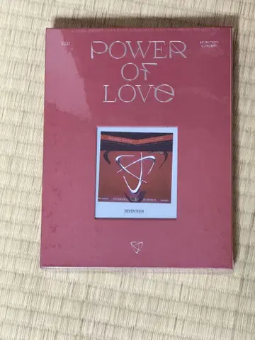 SEVENTEEN POWER of LOVE DVD 미개봉 새상품