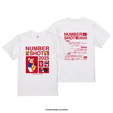 NUMBER SHOT 2025 티셔츠 OSAMU GOODS
