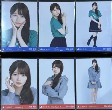 노기자카46 오카모토 히나 미야기 라이브T 맨투맨 6종 컴프 브로마이드