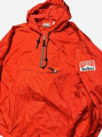 XL 90년대 Marlboro 말보로 나일론 아노락 후드 자켓