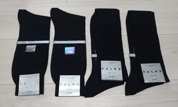 FALKE No 10 & 12 삭스 47-48 블랙 2종 세트