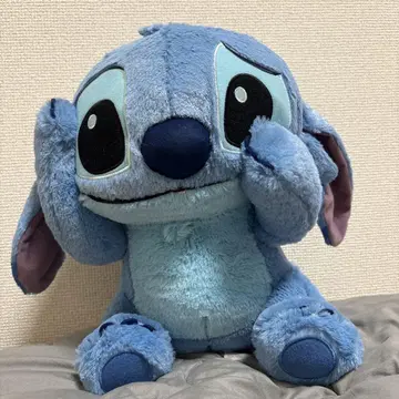 스티치 봉제 인형 파랑