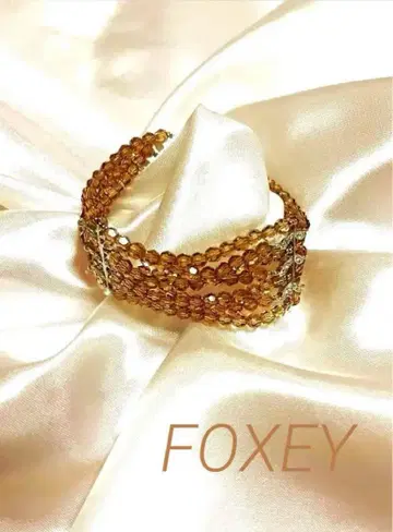 FOXEY 스와로브스키 팔찌
