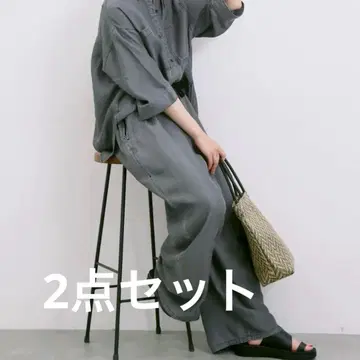 SM2 사만다 모스모스 블루 [접촉 냉감] 쿨 데님 박시 셔츠/팬츠