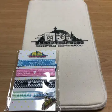 칸쥬 아케오메 2020 굿즈 수납 파우치 리본 블레스 세트