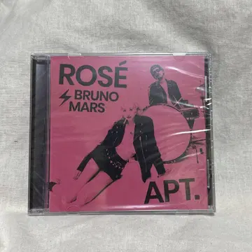 ROSE APT. 핑크 싱글 CD 미개봉 새상품 로제 브루노마즈