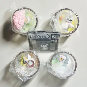 총 4종 컴플리트 세트 나츠메 우인장 냥코 선생 사계절 테라리움