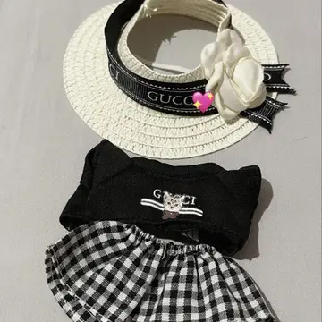 labubu 라부부 옷 갈아입기 3세트 화이트 블랙
