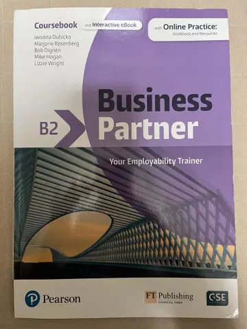 Pearson Business Partner B2 코스북