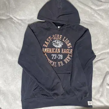 [ 레어 ] American Eagle 빈티지 후드티 77-78 로고