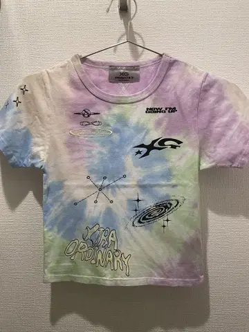 XG 티셔츠 XS Tie-Dye Crew Neck Tee