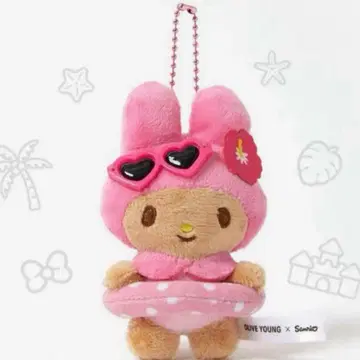 올리브영 산리오 마이멜로디 마스코트 키링 키 참 선탠
