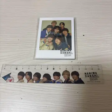 나니와단시 코이스루히카리 혜택 세트 폴라로이드 사진과 눈금자 세트