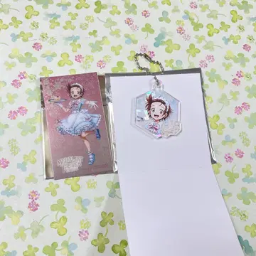 메달리스트 케츠소쿠 이노리 라메 아크릴 키링 메탈 카드 특전 세트