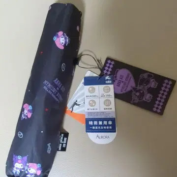 ANNA SUI 쿠로미 마이멜로디 콜라보 우천 겸용 접이식 우산