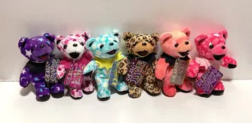 그레이트풀 데드 데드 베어 5인치 6개 세트