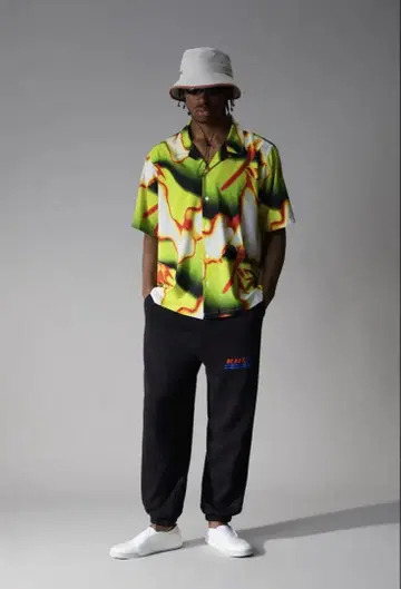 RHUIGI x ZARA 반팔 셔츠 옐로우 컬러
