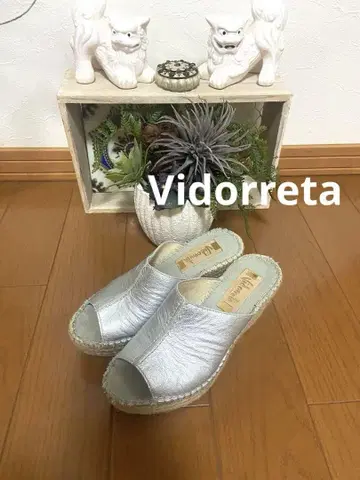 Vidorreta 통굽 웨지솔 샌들