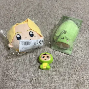 기무라 케이토 마스코트 참 멘프로 인형옷 키링 세트